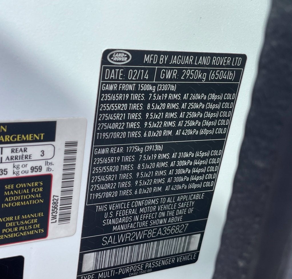 2014 Land Rover Range Rover Sport 3.0L V6 Supercharged HSE