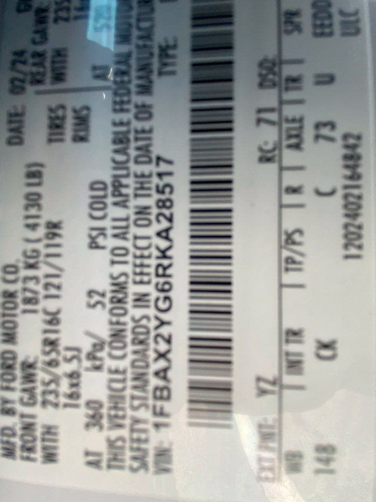 2024 Ford Transit-350 XLT