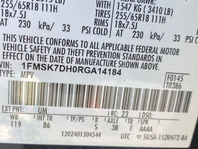 2024 Ford Explorer XLT