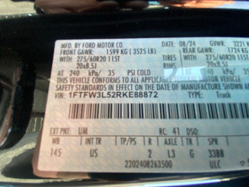 2024 Ford F-150 XLT SUPERCHARGED