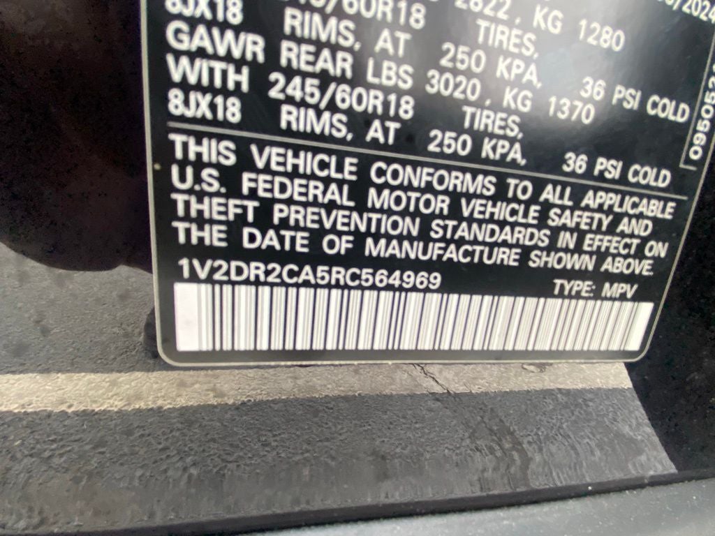 2024 Volkswagen Atlas 2.0T SE