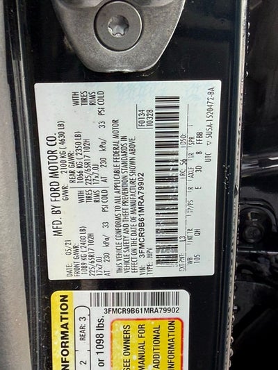 2021 Ford Bronco Sport Big Bend