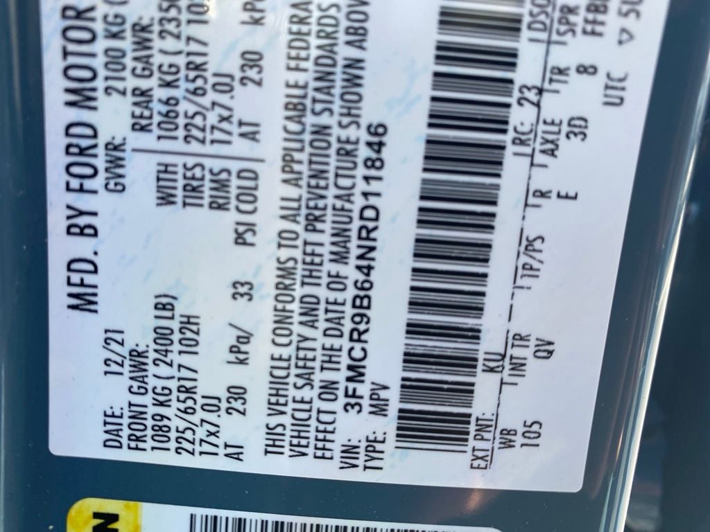 2022 Ford Bronco Sport Big Bend