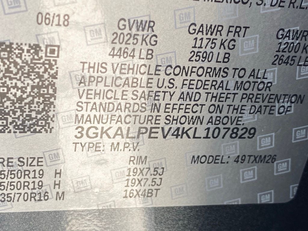 2019 GMC Terrain SLT