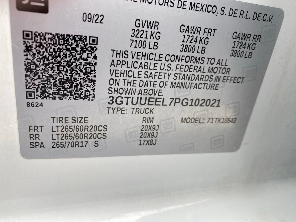 2023 GMC Sierra 1500 AT4