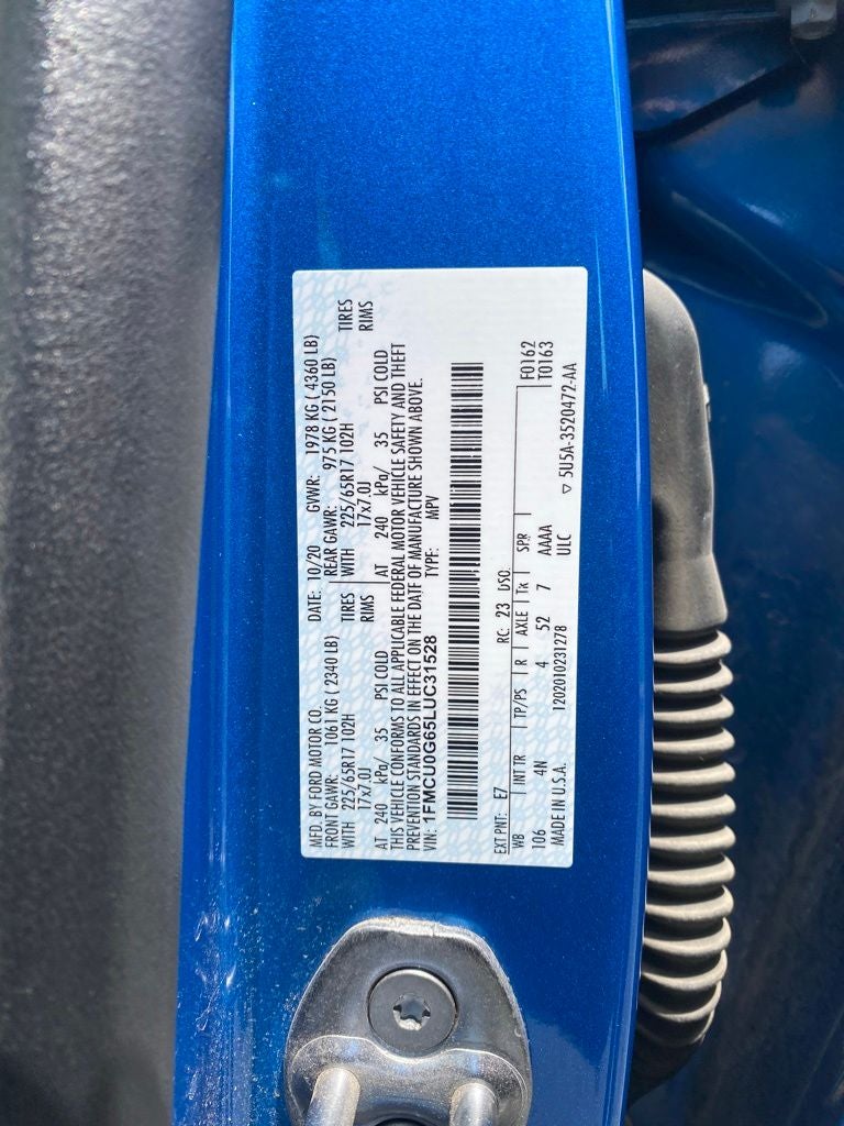 2020 Ford Escape SE