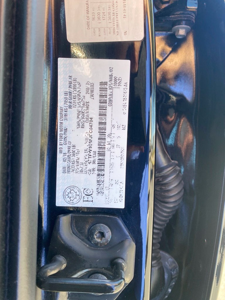 2018 Ford F-150 XLT - 4WD - 301A PKG - 5.0L V8