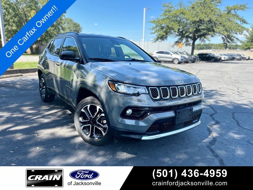 2023 Jeep Compass Limited - FORD BLUE CERTIFIED - CLEAN CARFAX