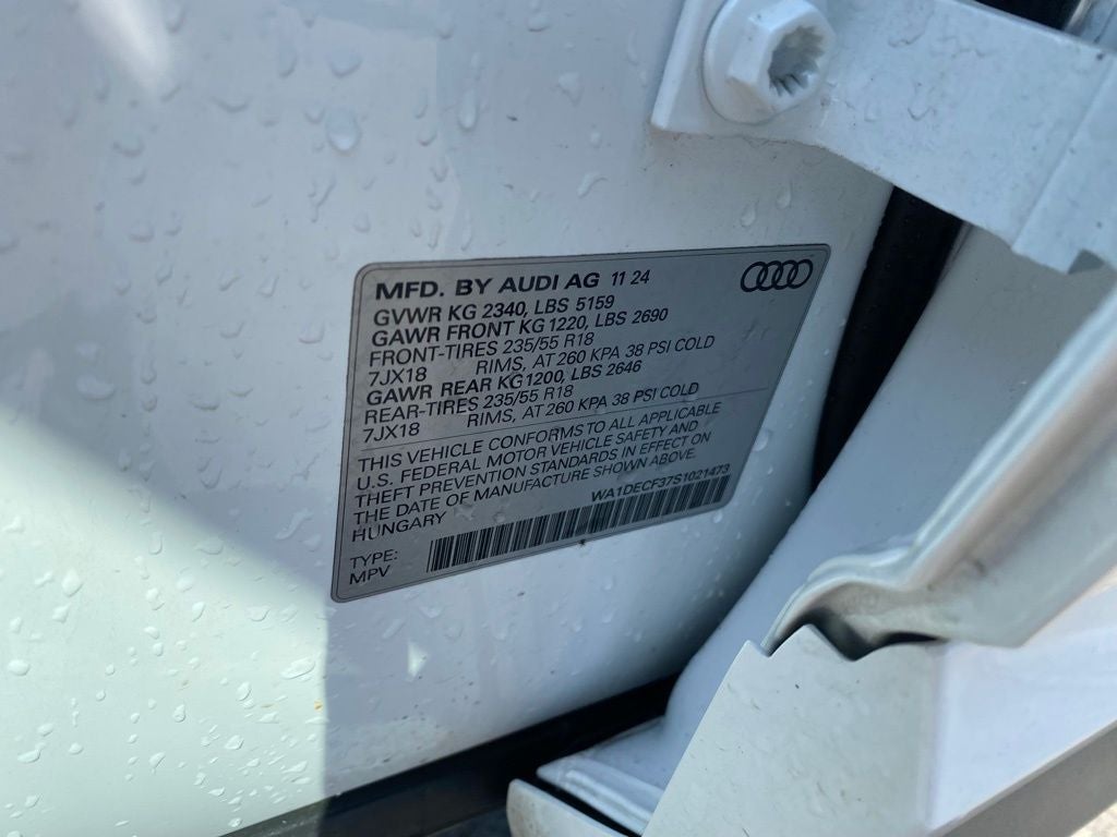 2025 Audi Q3 Premium S Line quattro