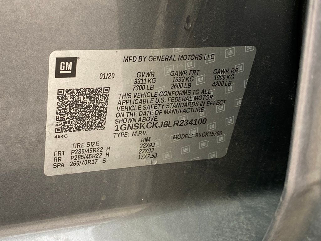 2020 Chevrolet Tahoe Premier