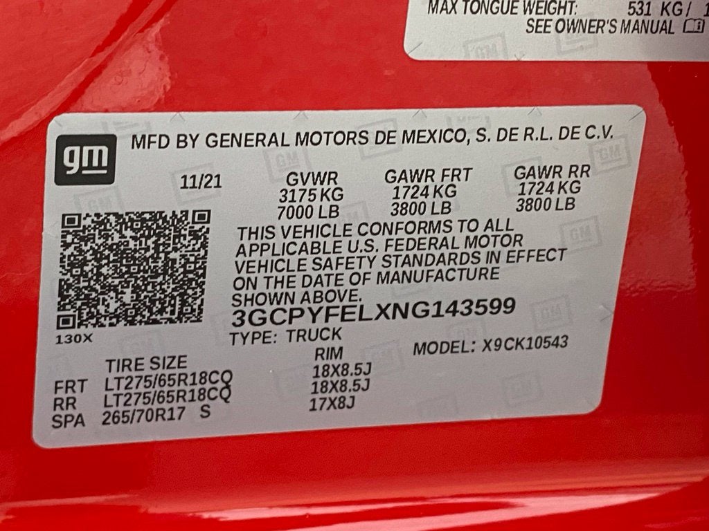 2022 Chevrolet Silverado 1500 LTD LT Trail Boss