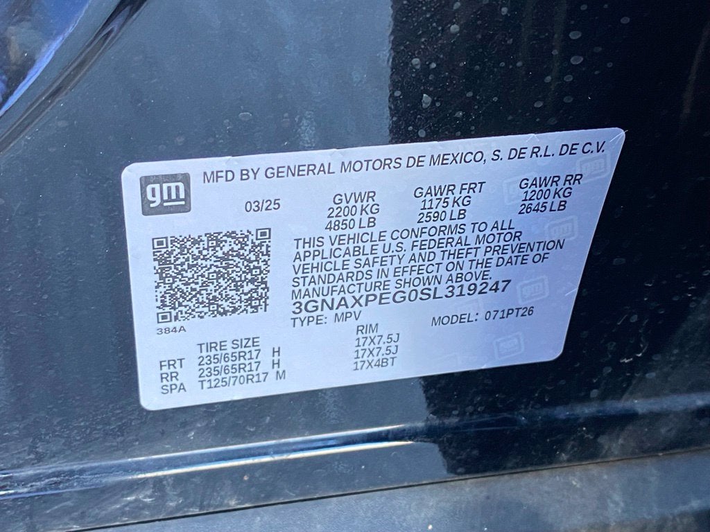 2025 Chevrolet Equinox LT