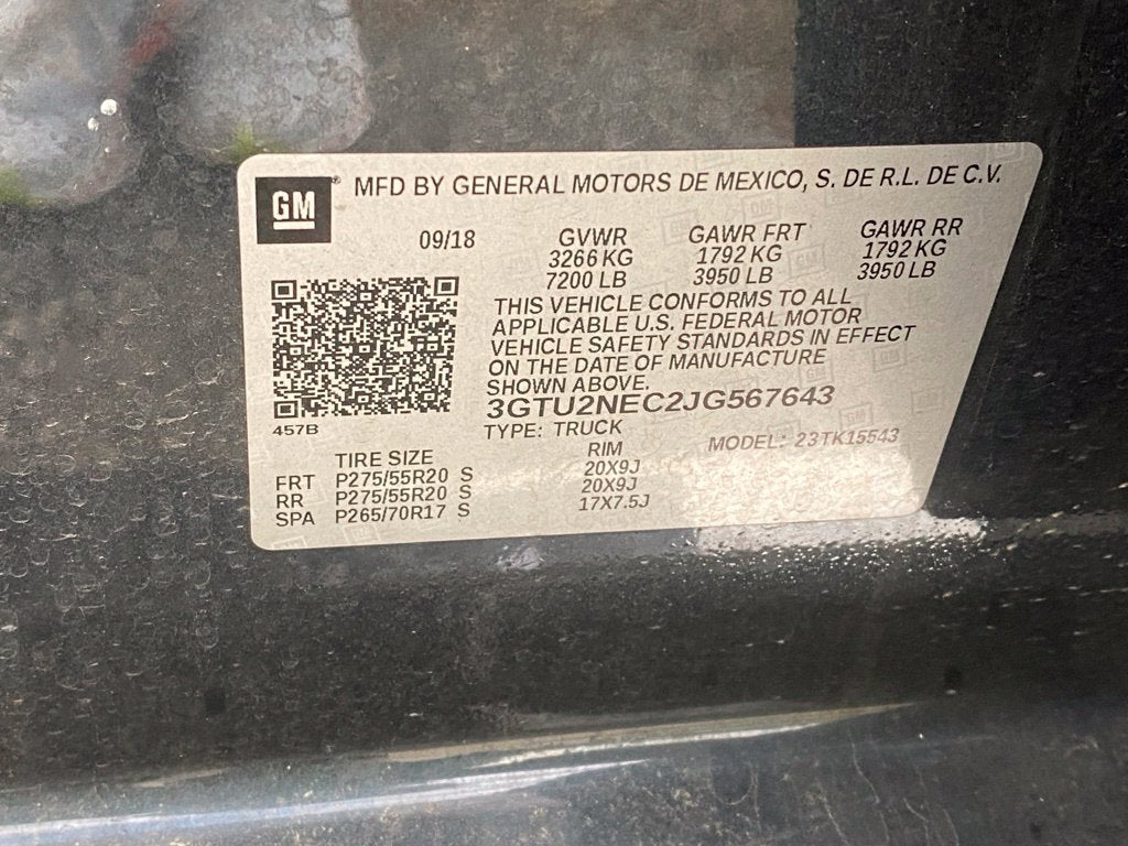 2018 GMC Sierra 1500 SLT