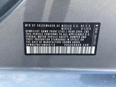2025 Volkswagen Jetta 1.5T Sport