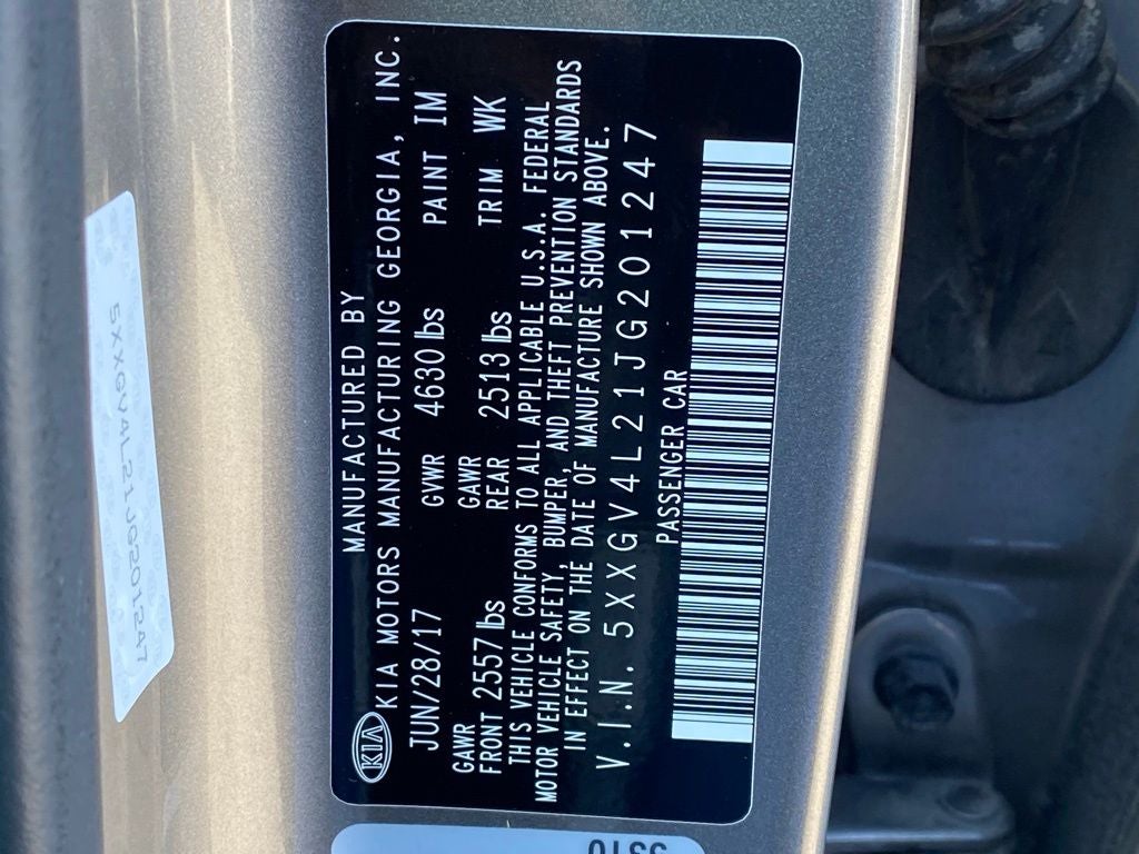 2018 Kia Optima SX Turbo