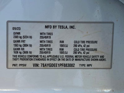 2023 Tesla Model Y Long Range