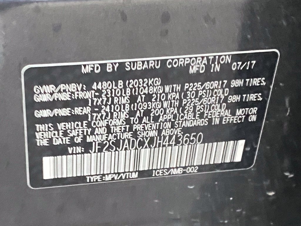 2018 Subaru Forester 2.5i Premium Premium