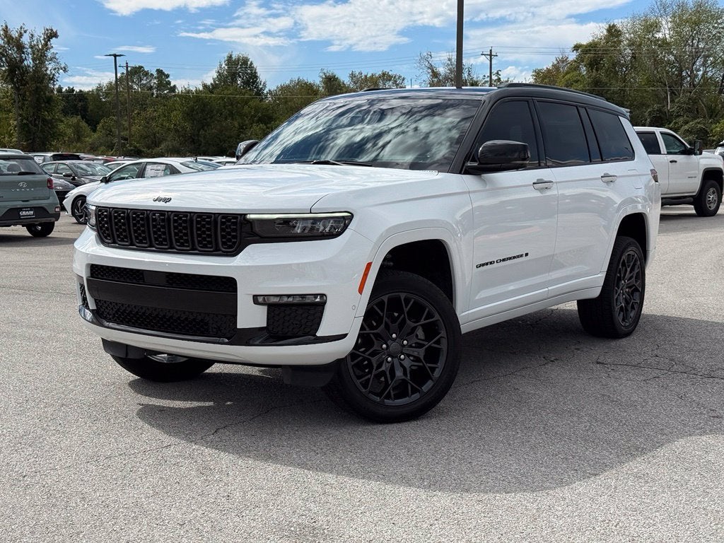 2025 Jeep Grand Cherokee L Summit Obsidian - 4WD / PANORAMIC SUNROOF