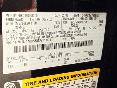 2025 Ford Expedition Platinum 4WD