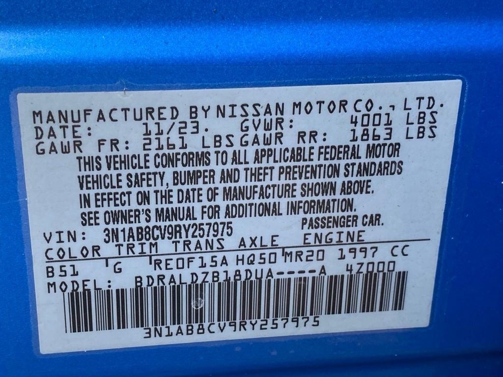 2024 Nissan Sentra SV