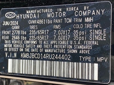 2024 Hyundai Tucson Hybrid Blue Apple CarPlay / Android Auto / Tow Hitch / Heated