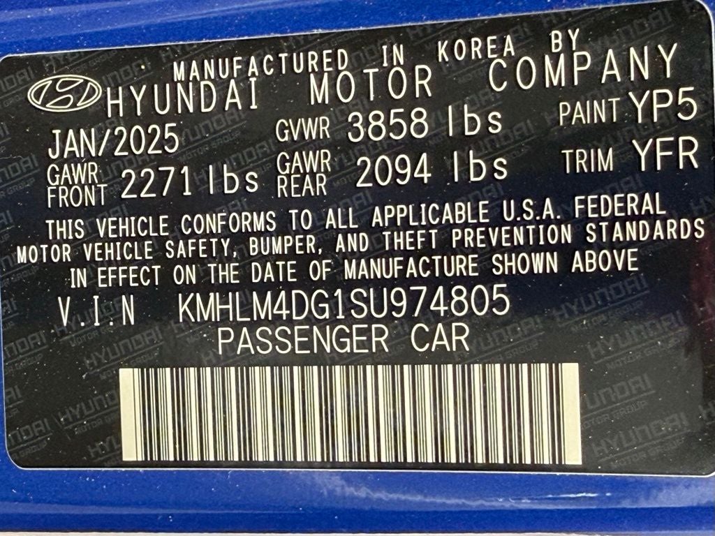 2025 Hyundai Elantra SEL Sport