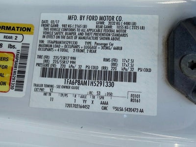 2017 Ford Mustang V6