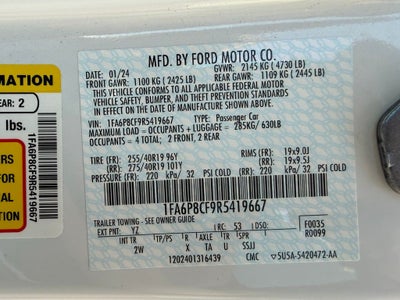 2024 Ford Mustang WHIPPLE SUPER CHARGER