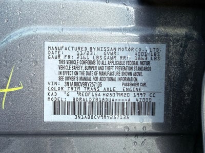 2024 Nissan Sentra SV