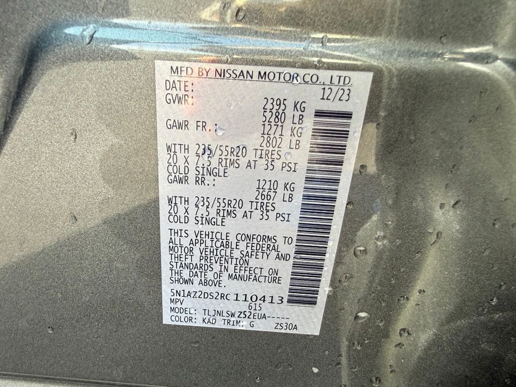 2024 Nissan Murano Platinum