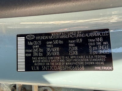 2023 Hyundai Santa Cruz SEL