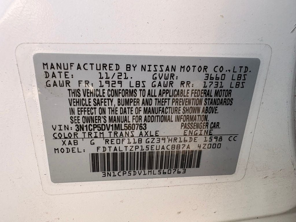 2021 Nissan Kicks SR