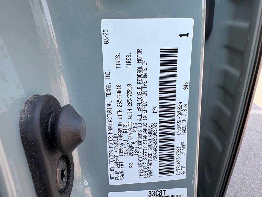 2025 Toyota Sequoia SR5