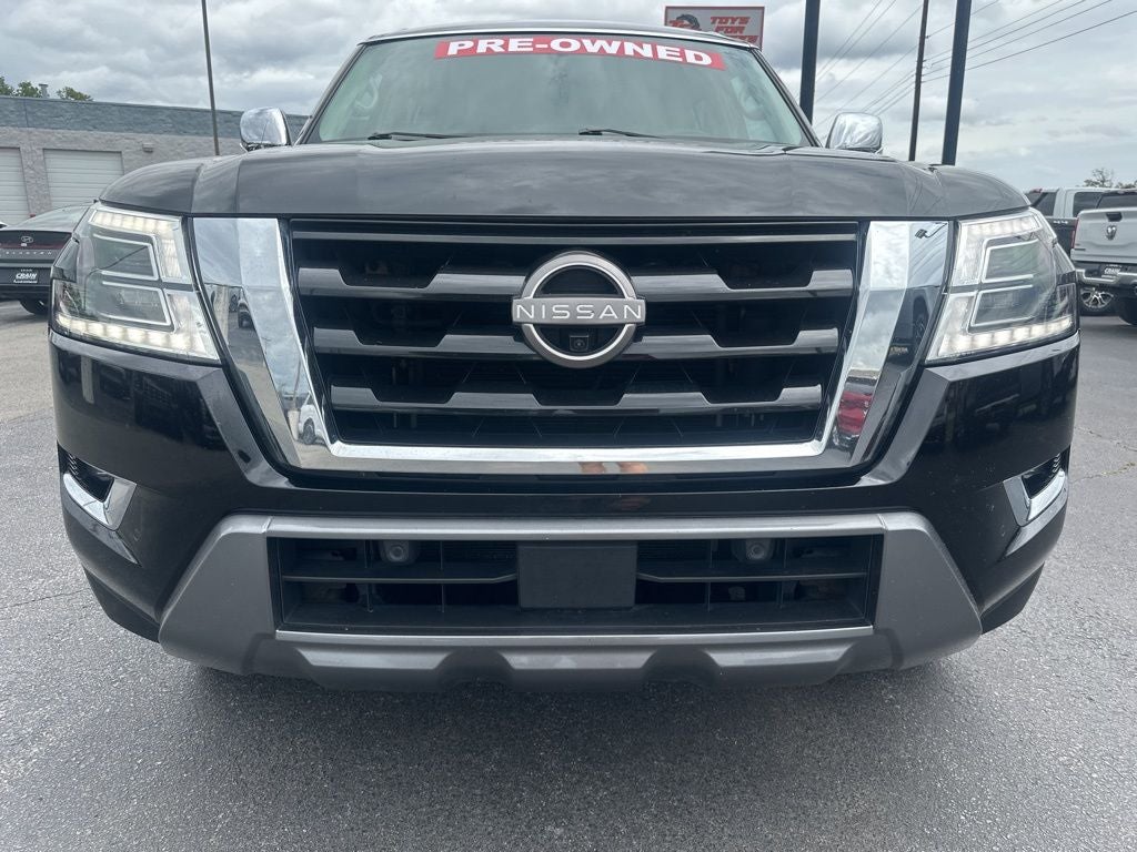 2022 Nissan Armada Platinum Captain's Chairs Package / NissanConnect featuring