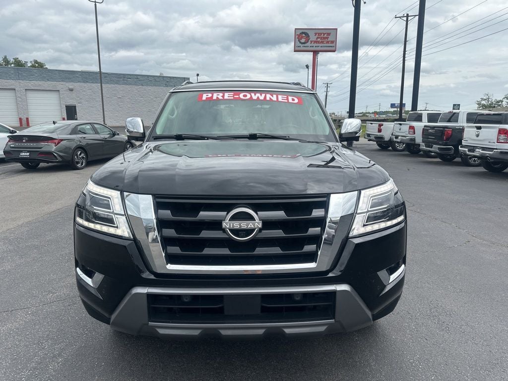 2022 Nissan Armada Platinum Captain's Chairs Package / NissanConnect featuring