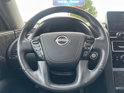 2022 Nissan Armada Platinum Captain's Chairs Package / NissanConnect featuring