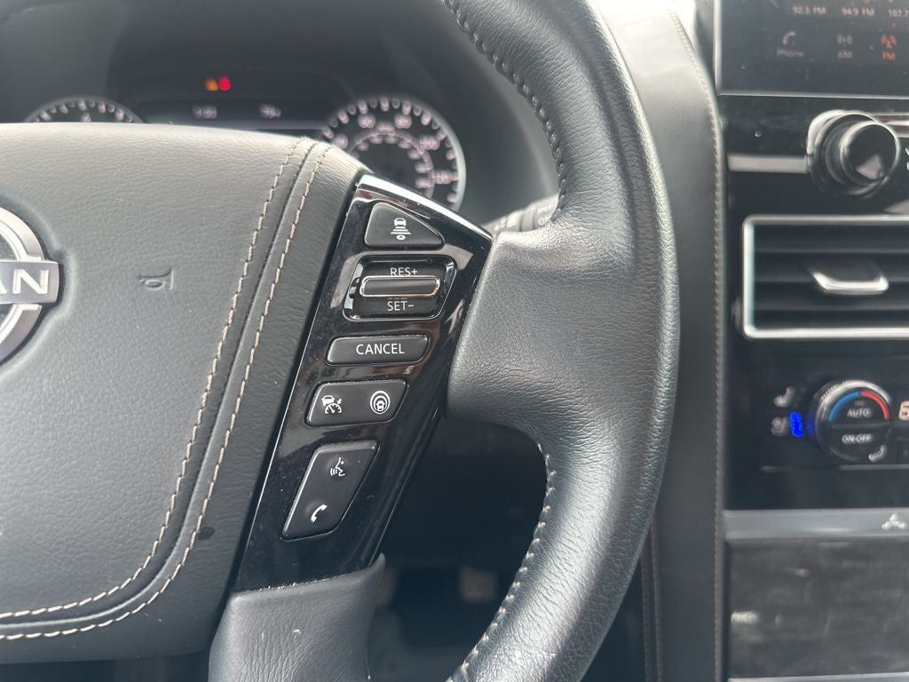 2022 Nissan Armada Platinum Captain's Chairs Package / NissanConnect featuring