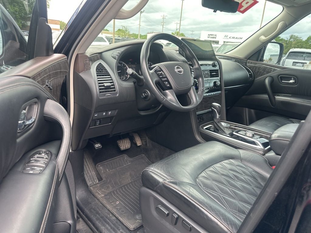 2022 Nissan Armada Platinum Captain's Chairs Package / NissanConnect featuring