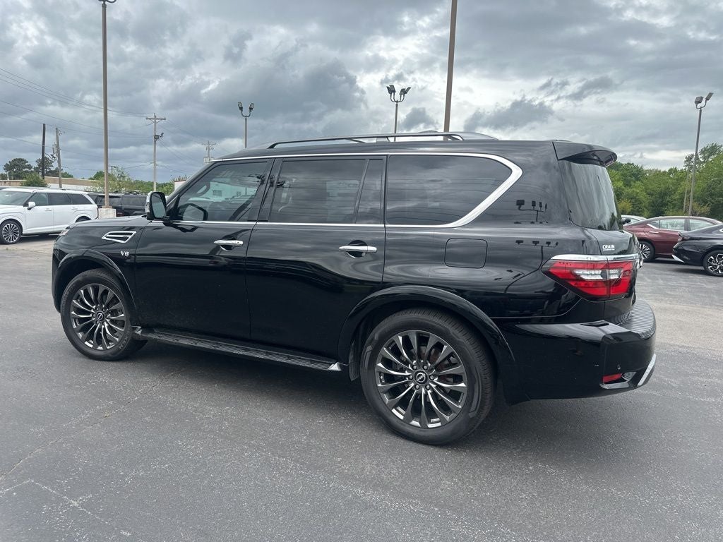 2022 Nissan Armada Platinum Captain's Chairs Package / NissanConnect featuring