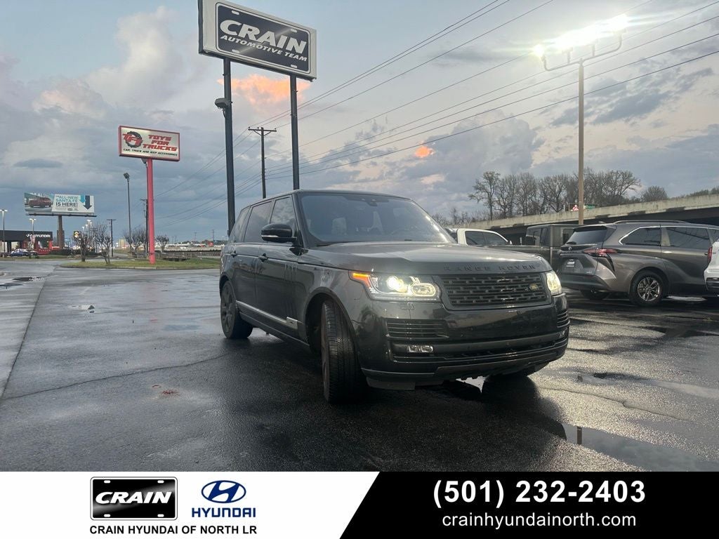2017 Land Rover Range Rover 5.0L V8 Supercharged LWB