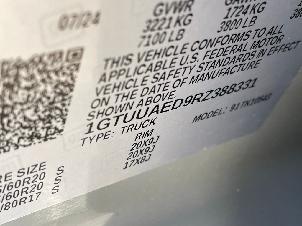 2024 GMC Sierra 1500 Pro