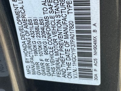 2023 Honda Accord EX