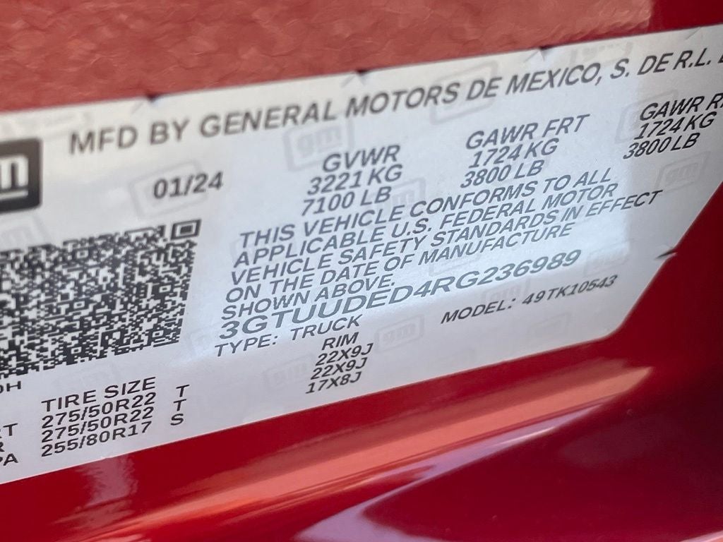 2024 GMC Sierra 1500 SLT