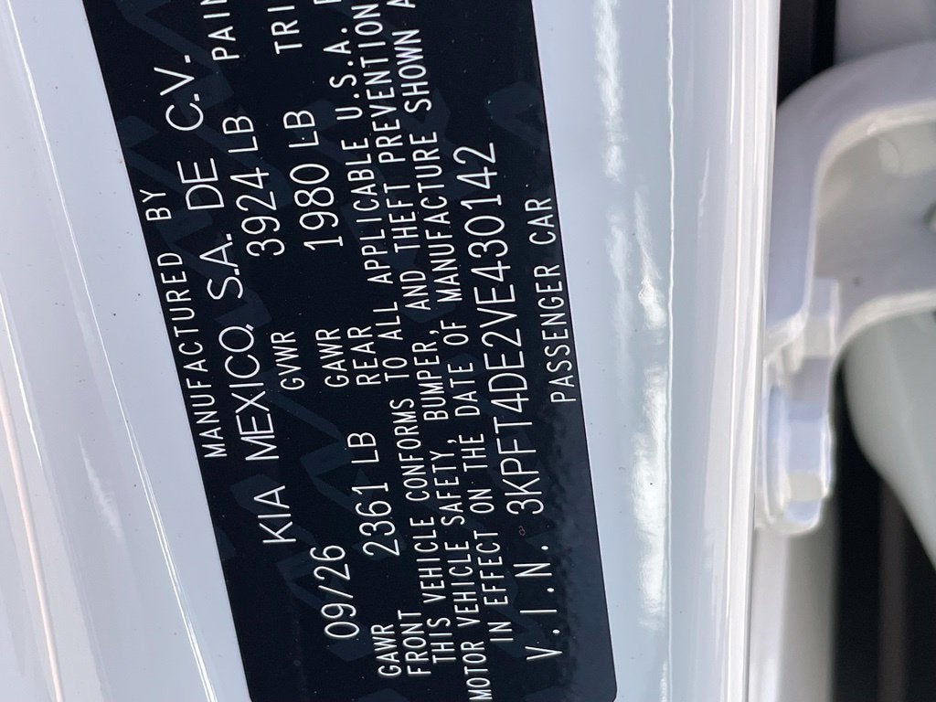 2027 Kia K4 LXS