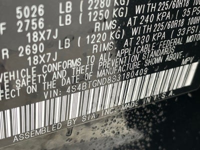 2025 Subaru Outback Limited XT