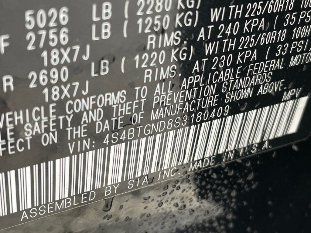 2025 Subaru Outback Limited XT