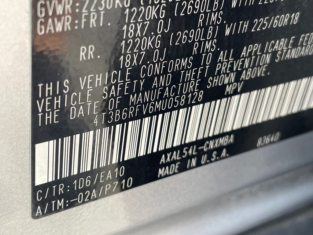 2021 Toyota RAV4 Hybrid XLE Premium