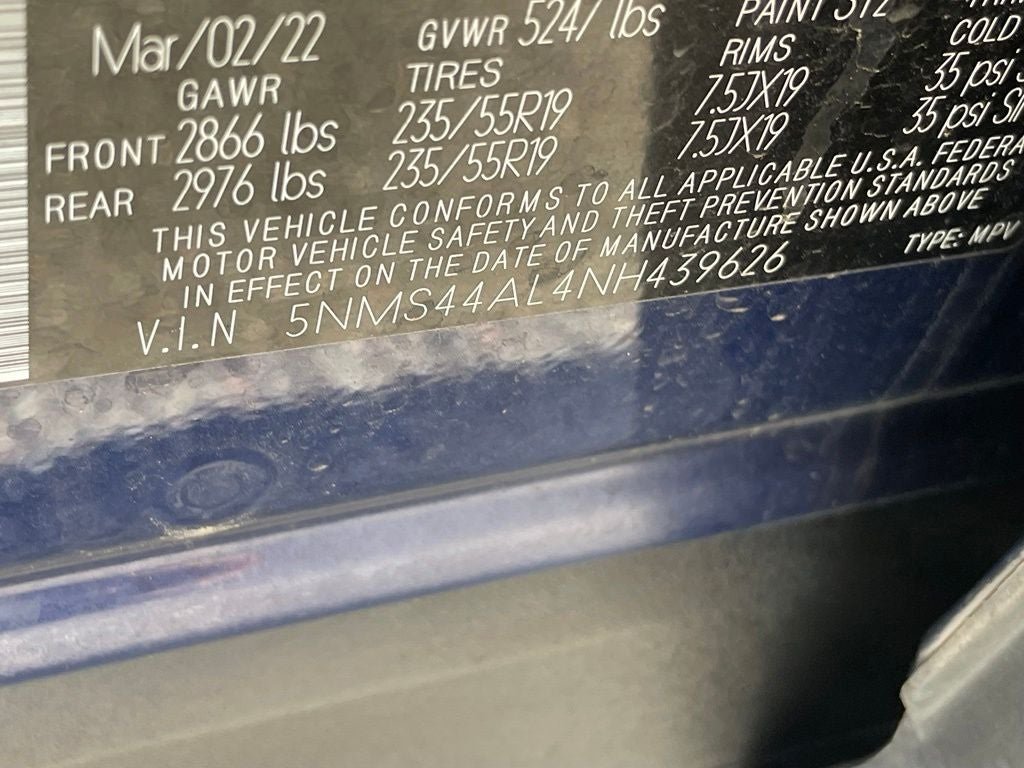 2022 Hyundai Santa Fe Limited