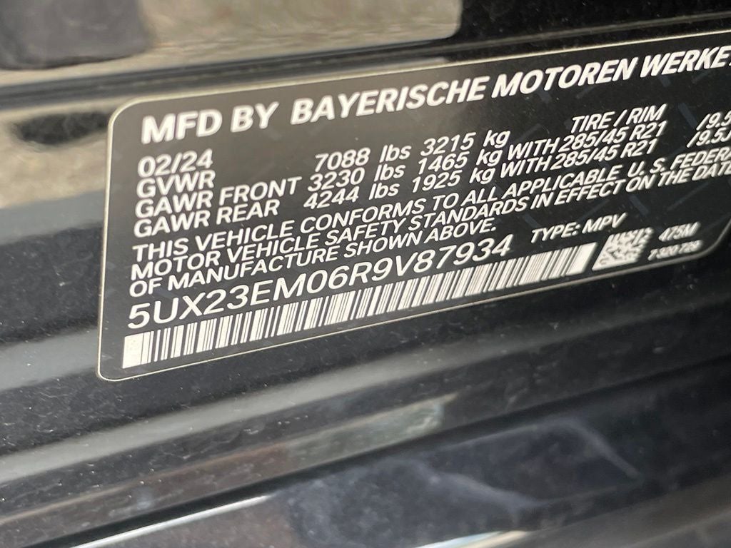 2024 BMW X7 xDrive40i