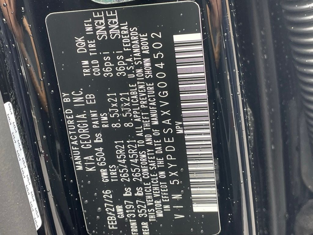 2027 Kia Telluride X-Line SX